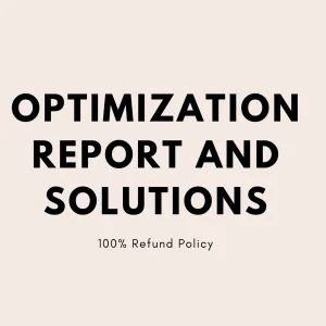 Website Detailed Optimization Report with Solutions